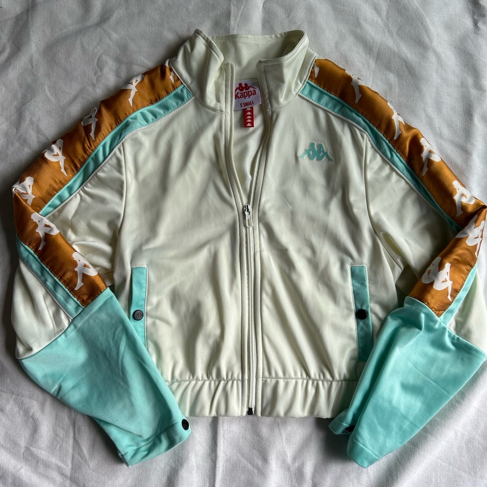 Kappa White Track Jacket
